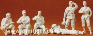 Resting infantry 