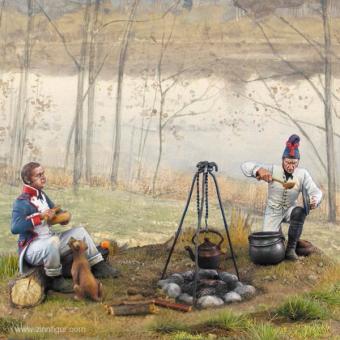 French Infantry Cooking 