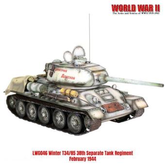 Russischer T34/85 "Winter" - 38th Separate Tank Regt. - Februar 1944 
