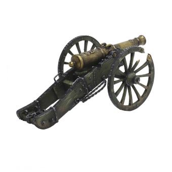 Battle Damaged French 12lb Gun 