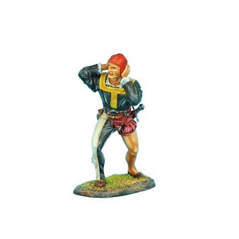 Landsknecht Artillery Gunner Covering Ears 