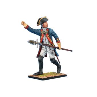 Preußischer Grenadier-Offizier - vorgehend 