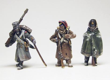 Soldats français - Campagne de Russie 1812 