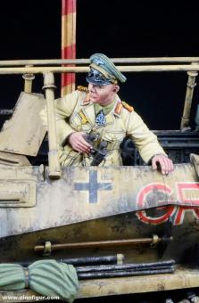 Erwin Rommel pour le Sd.Kfz.250/3 Greif - Afrique du Nord 1941-42 