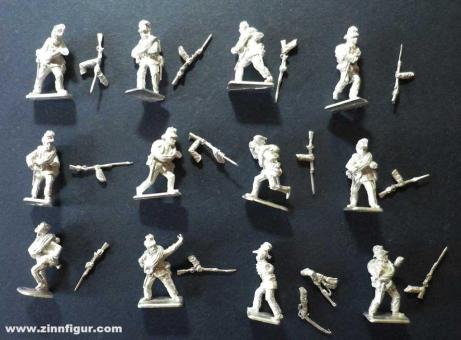 Austrian Jaegers Charging - 1859 