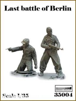 Équipage de chars allemands WWII 
