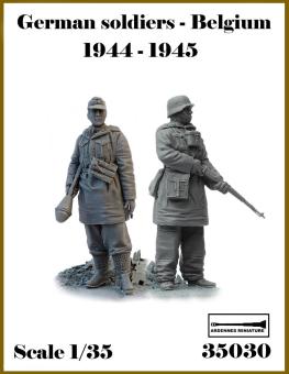 Soldats allemands - Belgique 1944-45 