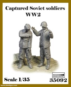 Soldats soviétiques prisonniers 