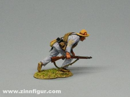 Spanischer Soldat - vorgehend 