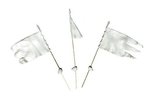 Drapeaux médiévaux Set 1 