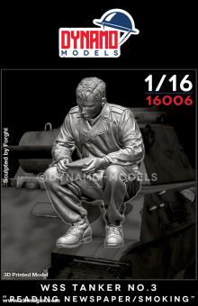 WSS Soldat de char 3 - fumant/lisant 