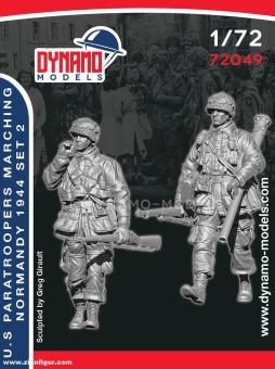 U.S Paratroopers Marching (Normandy 1944) Set 2 