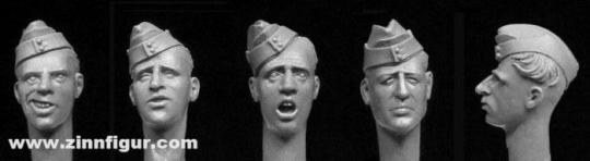 British Heads with Sidecaps 